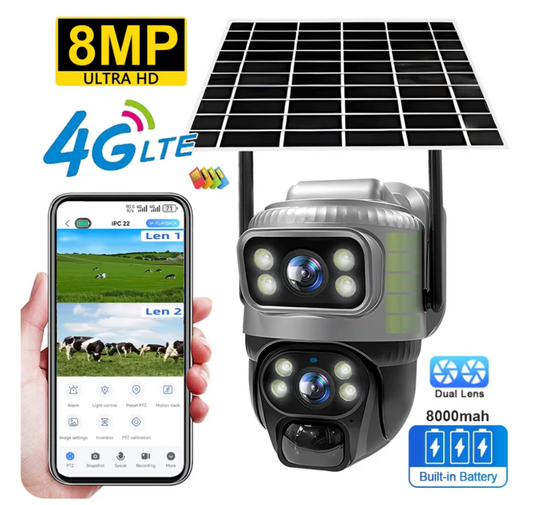 GuardHub™ Wireless Dual-Lens Outdoor Security Camera